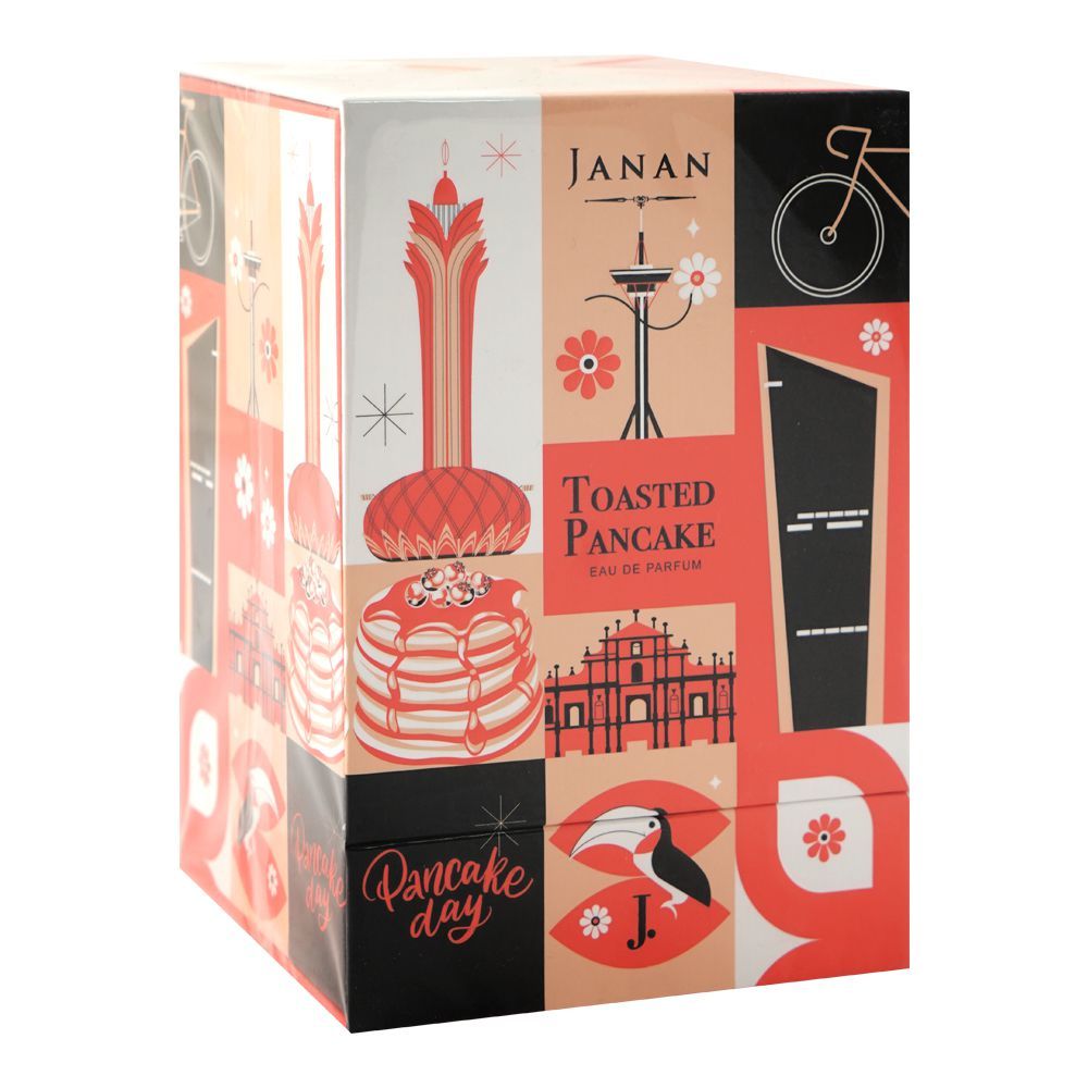 Junaid Jamshed J. Janan Toasted Pancake, Eau De Parfum, 100ml | Nationwide | Fragrance For Men & Women