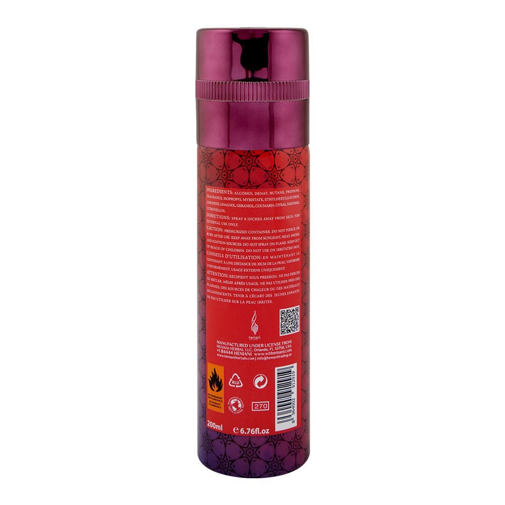 Hemani Royal Magic Pour Homme Perfumed Body Spray, 200ml | United States | Fragrance For Men