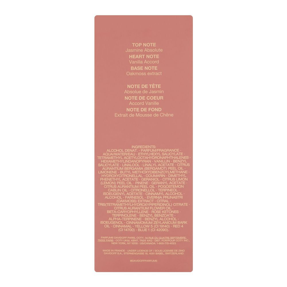 Davidoff Cool Elixir Intense Parfum, 100ml | Switzerland | Fragrance For Men