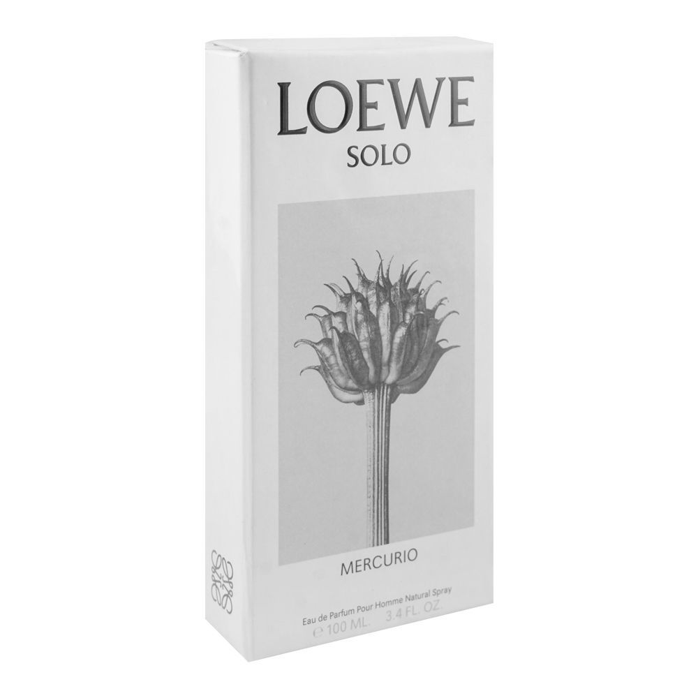 Loewe Solo Mercurio, Eau De Parfum, 100ml | Spain | Fragrance For Men