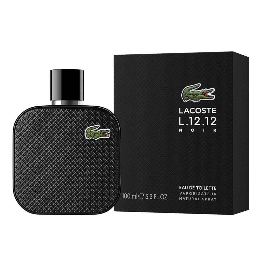 Lacoste L.12.12 Noir, Eau De Toilette, 100ml | France | Fragrance For Men