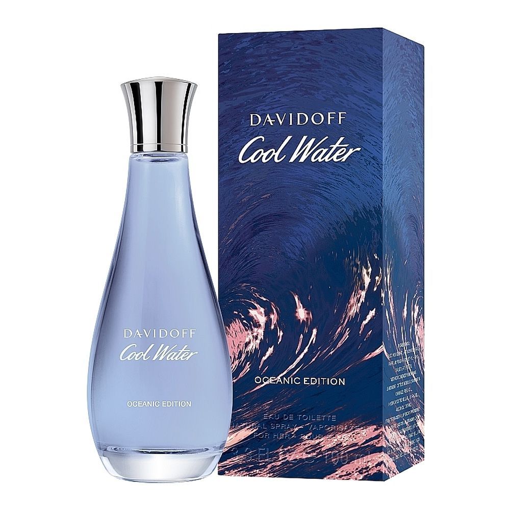Davidoff Cool Water Oceanic Edition, Eau De Toilette, 100ml | France | Fragrance For Women