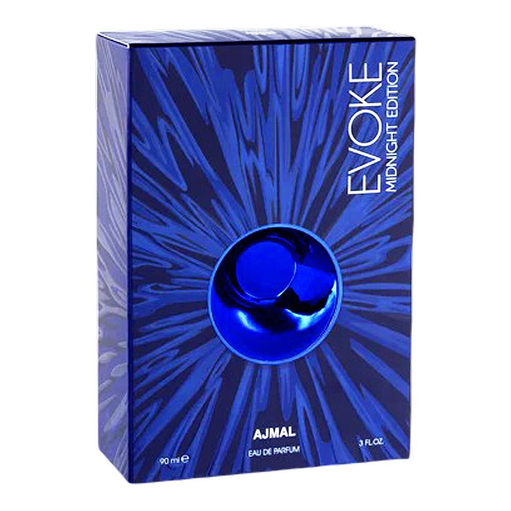 Ajmal Evoke Midnight Edition, Eau De Parfum, 90ml | United Arab Emirates | Fragrance For Men