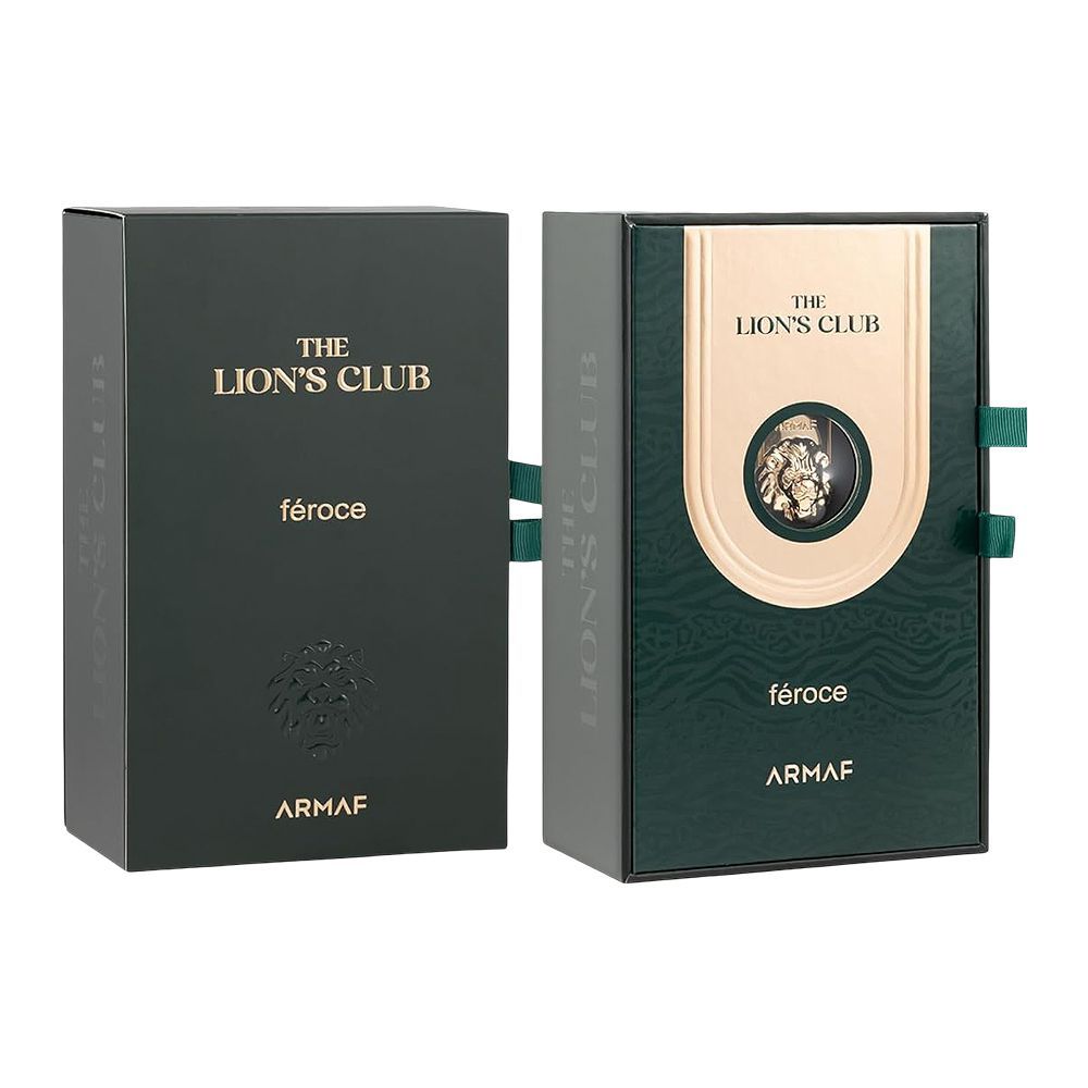 Afnan The Lion's Club Feroce, Eau De Parfum, 100ml | United Arab Emirates | Fragrance For Men & Women