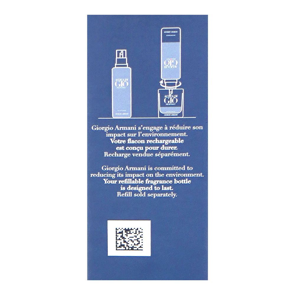 Giorgio Armani Acqua Di Gio Profondo, Eau De Parfum, 30ml | France | Fragrance For Men
