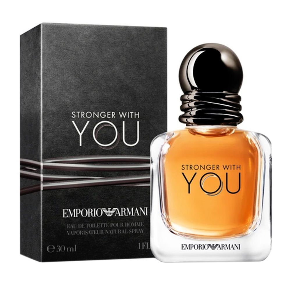 Emporio Armani Stronger With You Pour Homme, Eau De Toilette, 30ml | France | Fragrance For Men