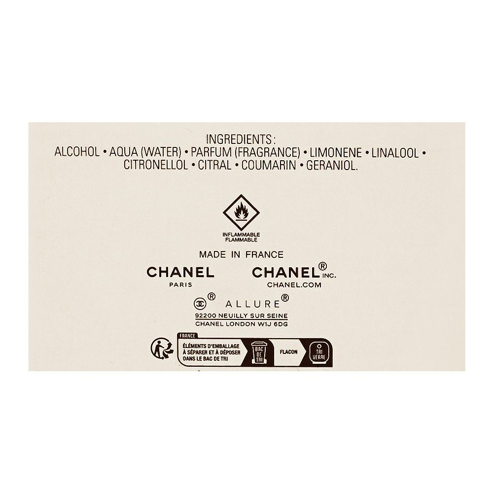 Chanel Allure Homme Edition Blanche, Eau De Parfum, 150ml | France | Fragrance For Men