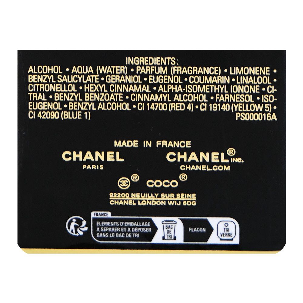 Chanel Coco Spray, Eau De Toilette, 50ml | France | Fragrance For Women