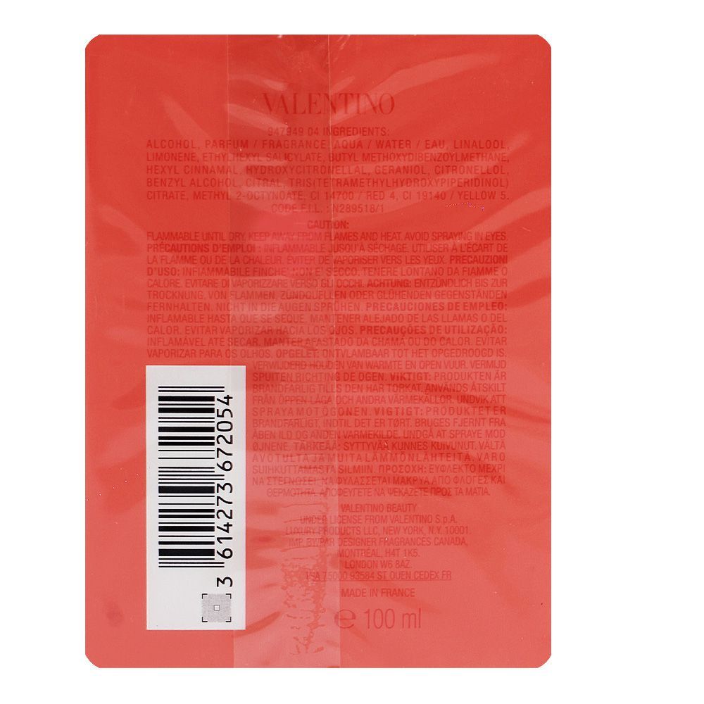 Valentino Donna Born In Roma Coral Fantasy, Eau De Parfum, 100ml | France | Fragrance For Women