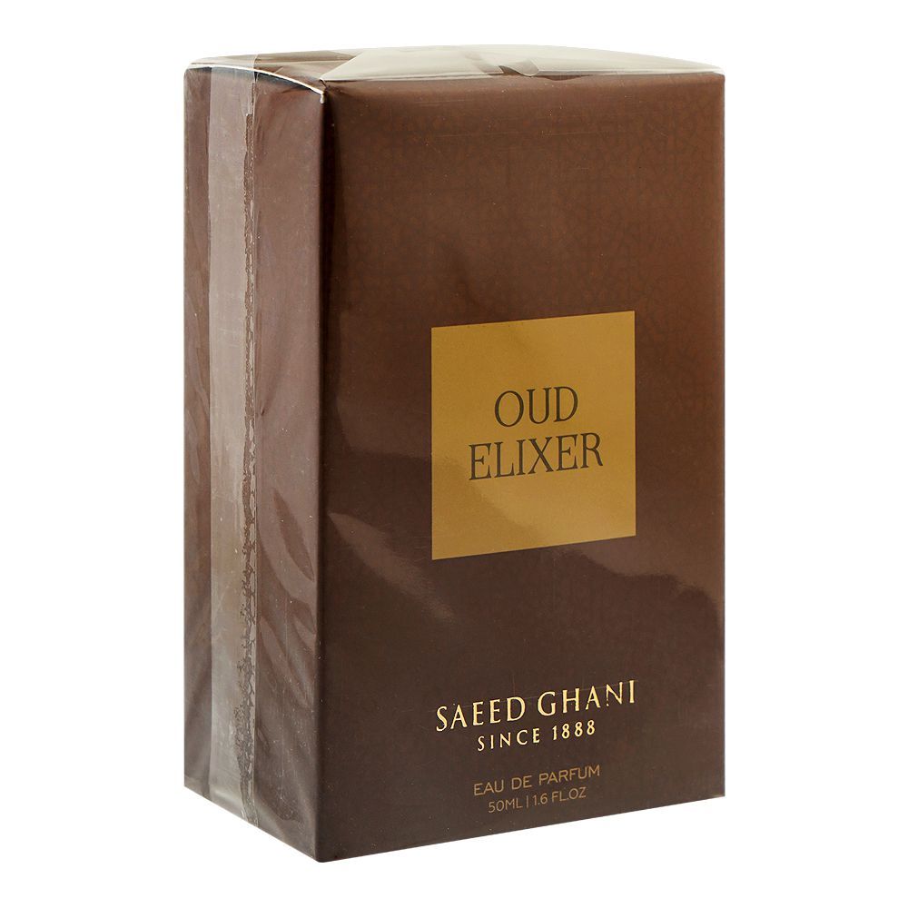 Saeed Ghani Oud Elixer, Eau De Parfum, 50ml | Nationwide | Fragrance For Men & Women
