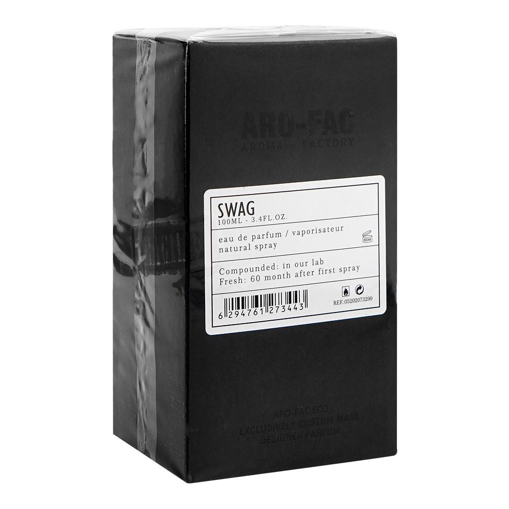 Aro-Fac Swag, Eau De Parfum, 100ml | United Arab Emirates | Fragrance For Men & Women