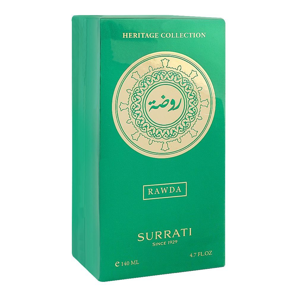 Surrati Heritage Collection Rawda, Eau De Parfum, 140ml | Saudi Arabia | Fragrance For Men & Women