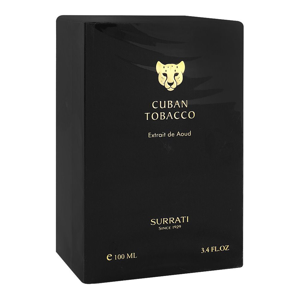Surrati Cuban Tobacco Extrait De Aoud, 100ml | Saudi Arabia | Fragrance For Men & Women