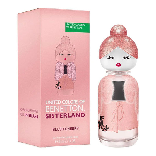 United Colors Of Benetton Sisterland Blush Cherry, Eau De Parfum, 80ml | Spain | Fragrance For Women