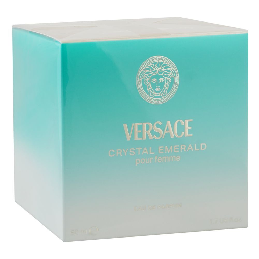 Versace Crystal Emerald Pour Femme, Eau De Parfum, 50ml | Italy | Fragrance For Women