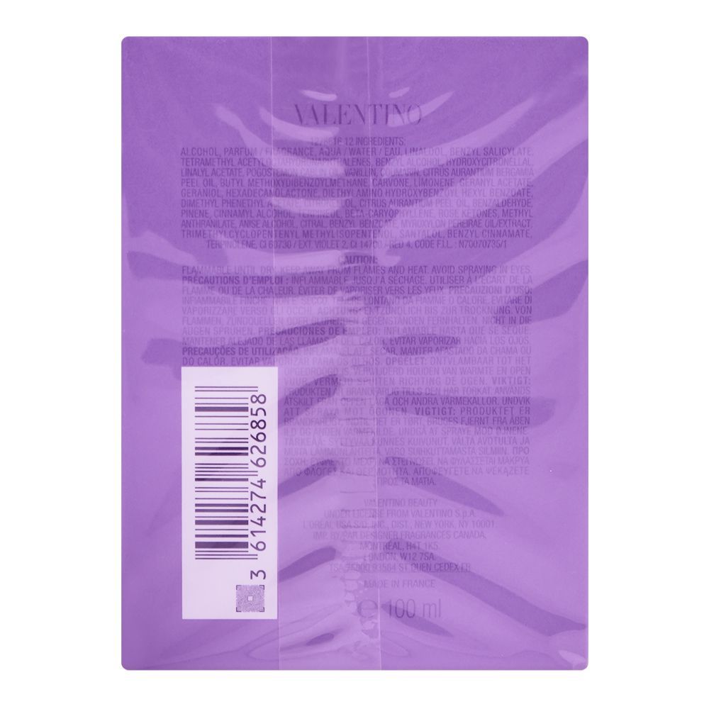 Valentino Donna Born In Roma Purple Melancholia, Eau De Parfum, 100ml | France | Fragrance For Women