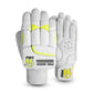 CA Cricket Batting Gloves - Pro 8000 For Adults - Left Handed White/Yellow | CA Cricket Batting Gloves | Cricket