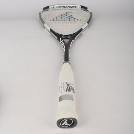 PROKENNEX Squash Racket - Victory 140G Strung Black/White | Prokennex Squash Racket | Squash Racket