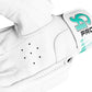 CA Cricket Batting Gloves - Pro 10000 For Adults - Right Handed White/Cyan | CA Cricket Batting Gloves | Cricket