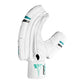CA Cricket Batting Gloves - Pro 10000 For Adults - Right Handed White/Cyan | CA Cricket Batting Gloves | Cricket