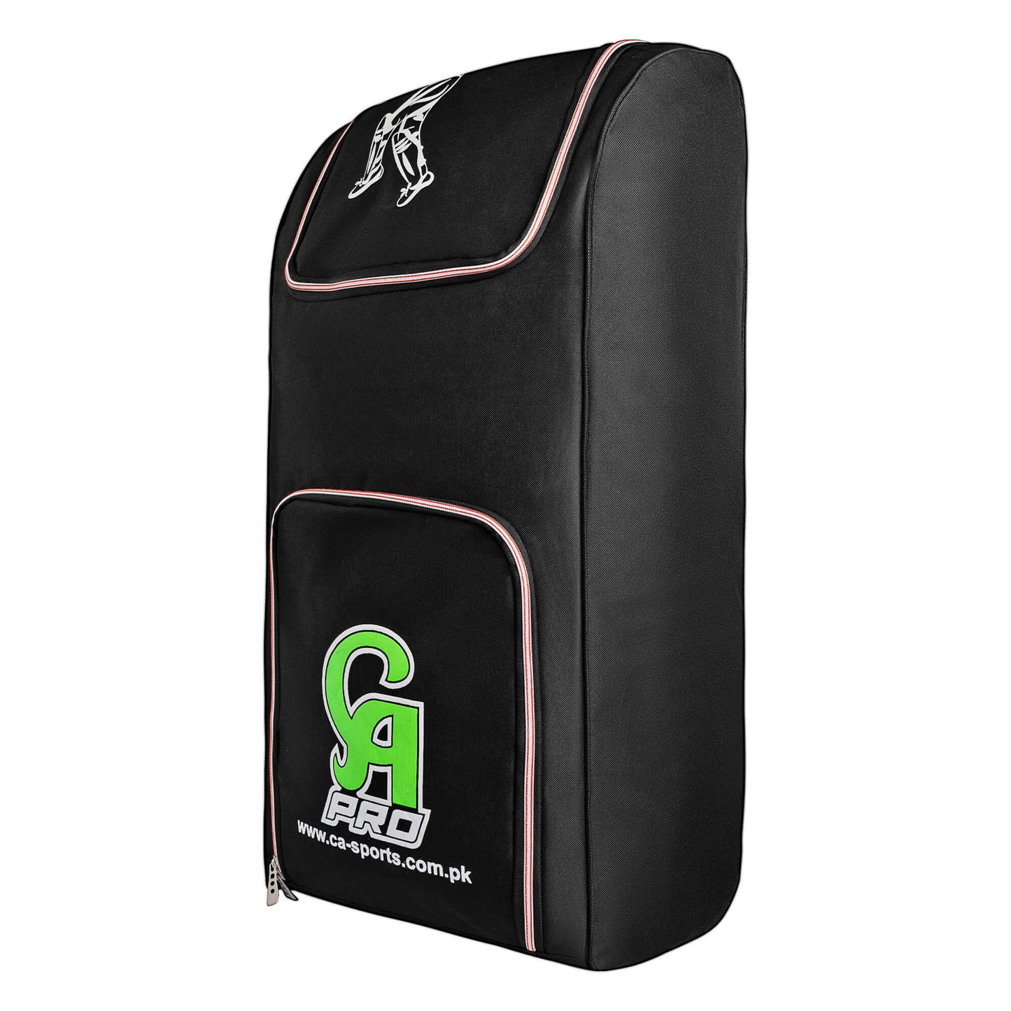 CA Cricket Kit Bag - PRO Junior Duffle Black/Green | CA Cricket Kit Bag | Cricket