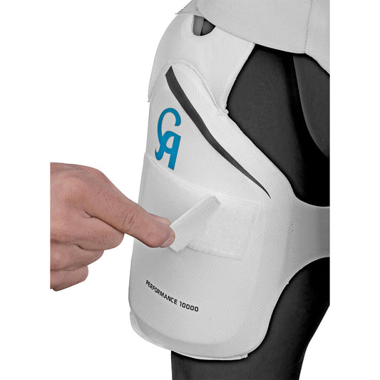 CA Cricket Thai Guard - Pro Performance 10000 - Left Handed White | CA Cricket Thai Guard | Cricket