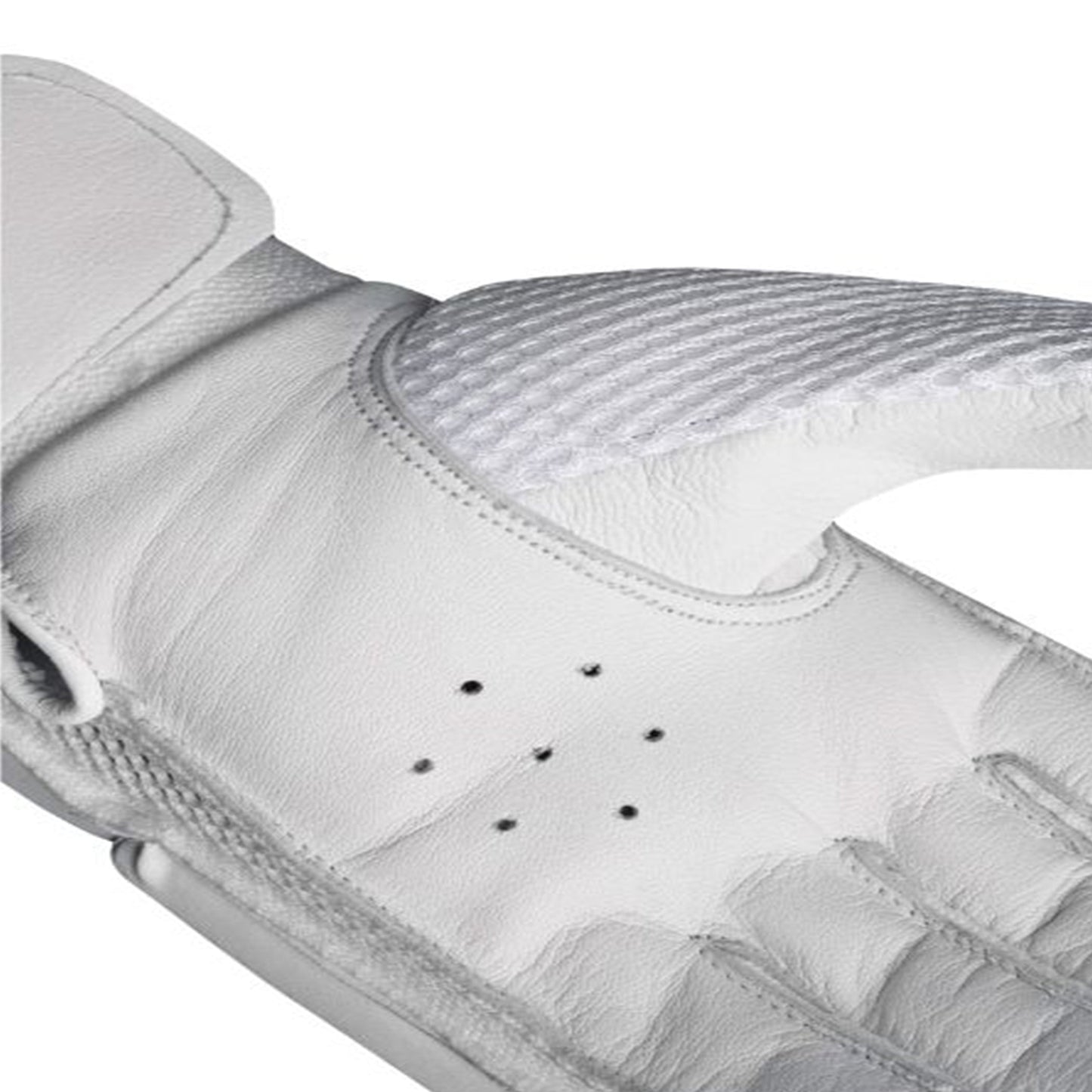 CA Batting Gloves - Pro 5000 for Adults- Left Handed White/Orange | CA Cricket Batting Gloves | Cricket