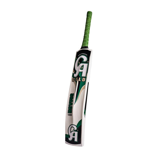 CA Cricket Tapeball Bat - Gold Smash 10000 - White | CA Gold Cricket Tapeball Tennis Bat | Cricket