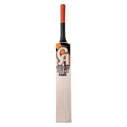 CA Cricket Tapeball Bat - Gold Smash 2000 - White | CA Gold Cricket Tapeball Tennis Bat | Cricket