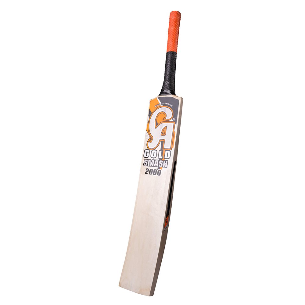 CA Cricket Tapeball Bat - Gold Smash 2000 - White | CA Gold Cricket Tapeball Tennis Bat | Cricket