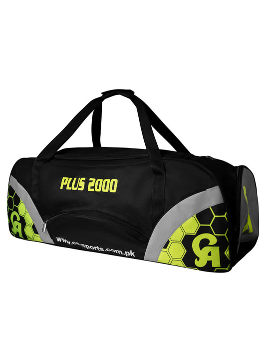 CA Cricket Kit Bag - PRO 2000 with Wheels Black/Yellow | CA Cricket Kit Bag | Cricket