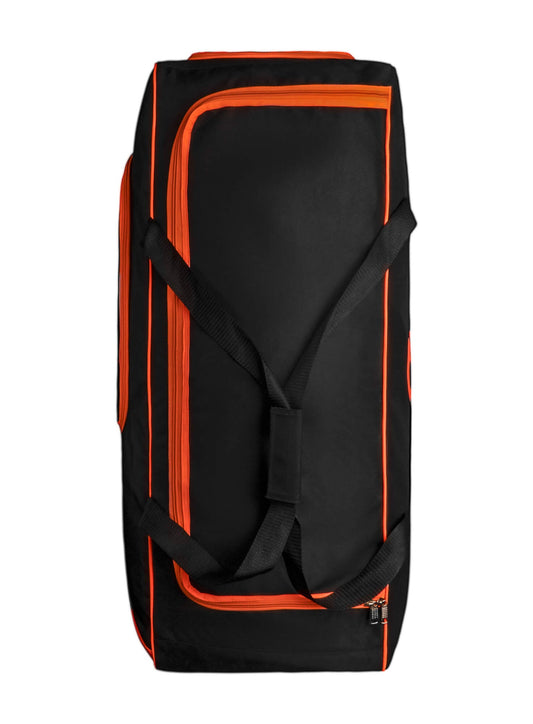 CA Cricket Kit Bag - PRO 5000 with Wheels Black/Orange | CA Cricket Kit Bag | Cricket