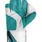 CA Cricket Wicket Keeping Gloves - PRO 10000 Right Handed White/Cyan | CA Cricket Batting Gloves | Cricket