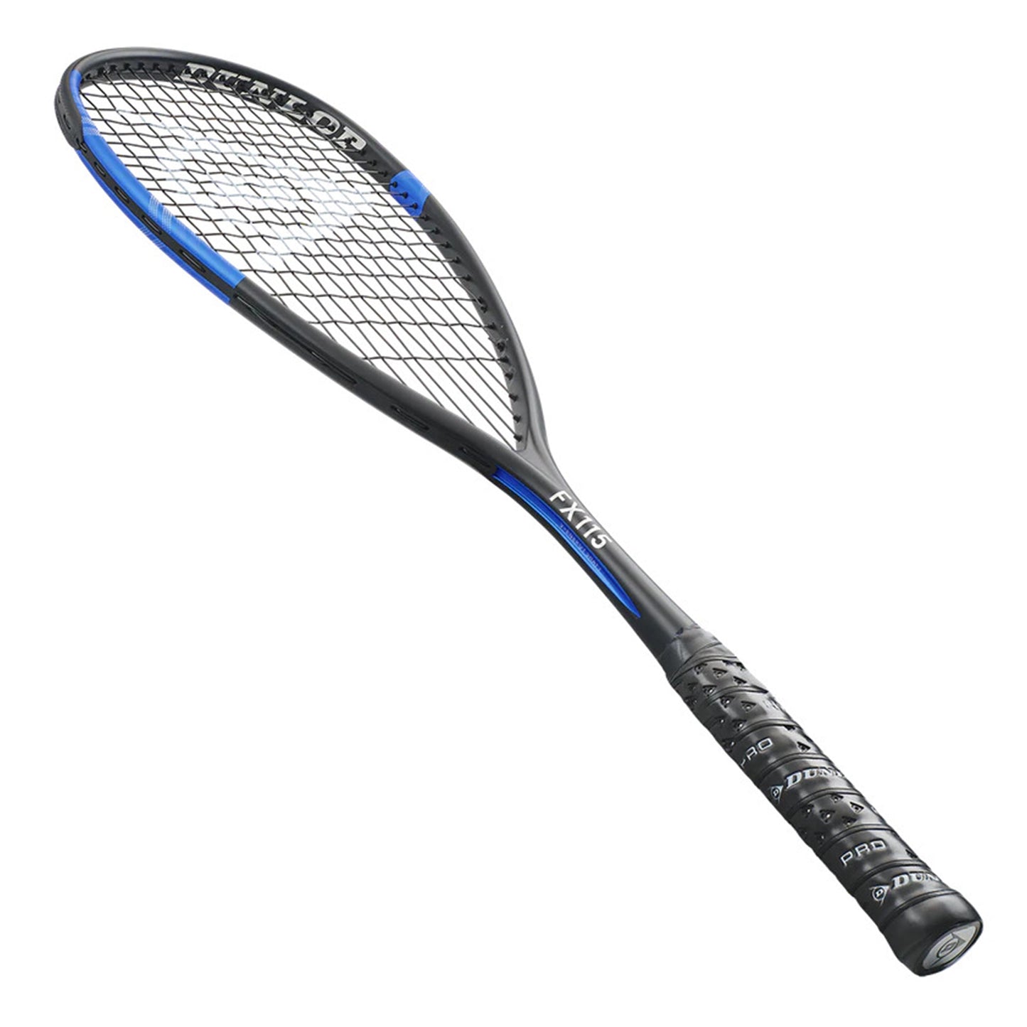 DUNLOP Squash Racket - FX 115G 2025 Black/Blue | DUNLOP Squash Racket | Squash Racket