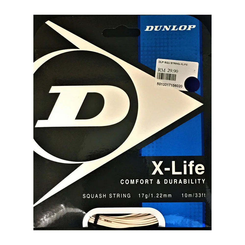 Dunlop Squash String - X-Life 10M for One racket | Dunlop Squash String | Squash Racket