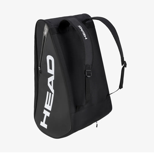 HEAD Tennis Racket Kit Bag - Tour Racket bag XL For 12 Rackets- Black | Head Racket Kit Bag | Racket Kit Bag