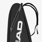 HEAD Tennis Racket Kit Bag - Tour Racket bag XL For 12 Rackets- Black | Head Racket Kit Bag | Racket Kit Bag