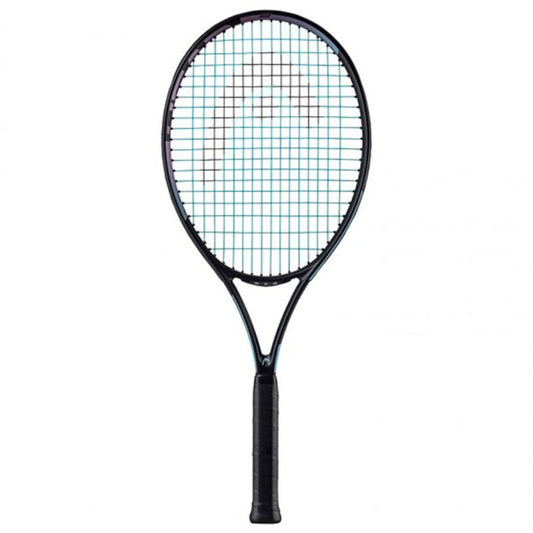 HEAD Tennis Racket – Ig Gravity Junior 26inch 250G Strung Black/Cyan | Head Tennis Racket | Tennis Racket