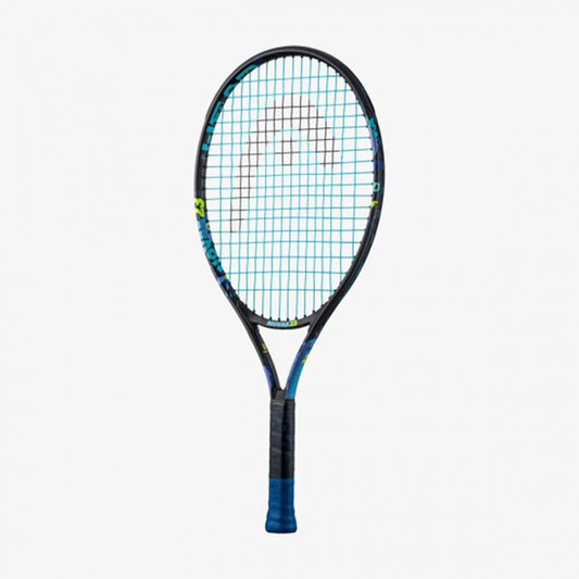 HEAD Tennis Racket- Novak Junior 21 inch 180G Strung Black/Blue | Head Tennis Racket | Tennis Racket