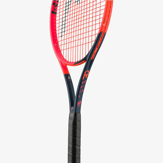 HEAD Tennis Racket - Radical MP 2023 -300G Adults 27 inch- Unstrung Black/Orange | Head Tennis Racket | Tennis Racket
