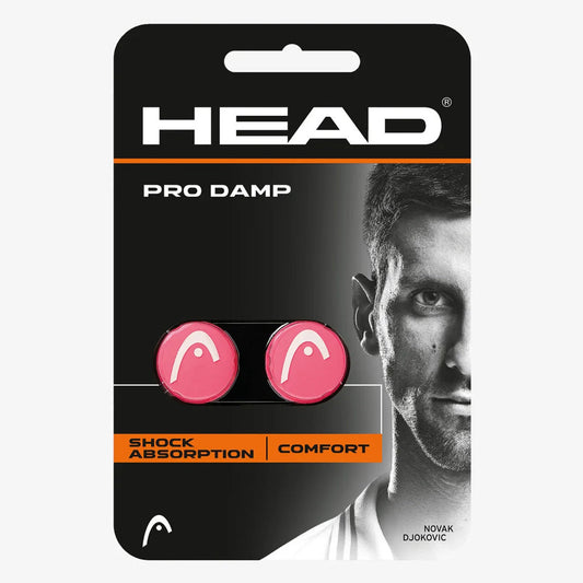 Head Tennis Racket Dampener - Pro Dampener 2Pcs Set - Pink | Head Tennis Racket Dampener | Tennis Racket Dampener