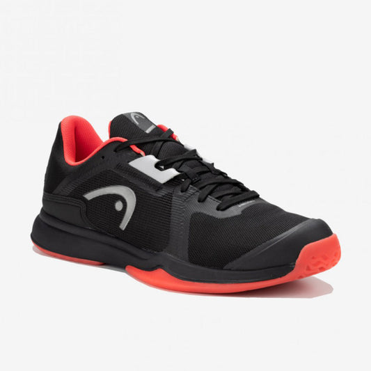 Head Tennis Shoes - Spring Team 3.5 Black/Red | Head Tennis Shoes Mens | Tennis Shoes