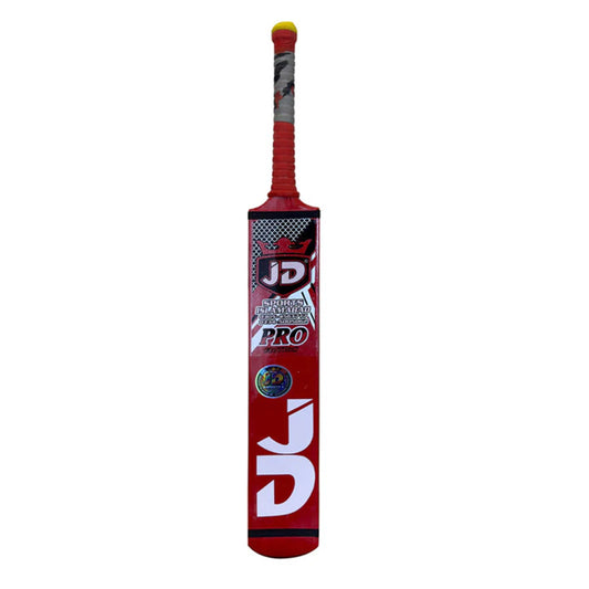 JD Cricket Tapeball Bat - Pro Edition Srilankan Coconut Wood Red | JD Cricket Tapeball Bat | Cricket