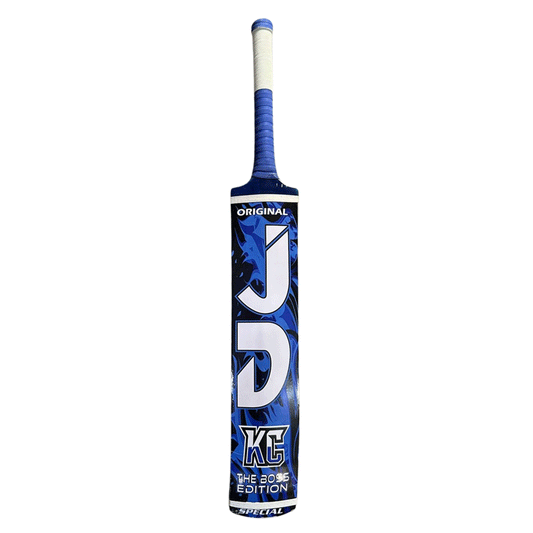 JD Cricket Tapeball Bat - KC Boss Edition Srilankan Coconut Wood Blue | JD Cricket Tapeball Bat | Cricket