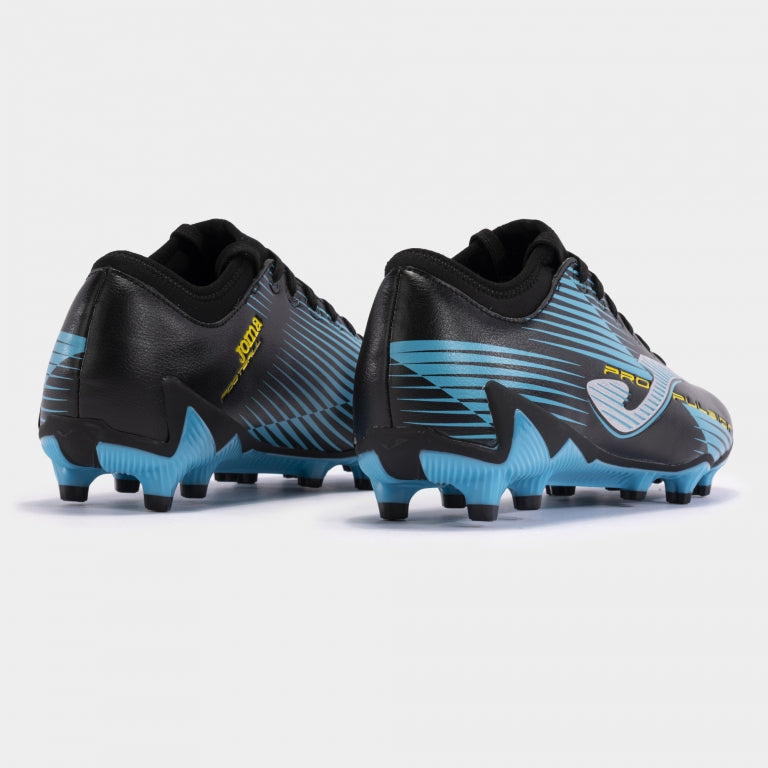 JOMA Football Spikes Men - Propulsion FG Black/Blue | Joma Men Shoes | Running Shoes