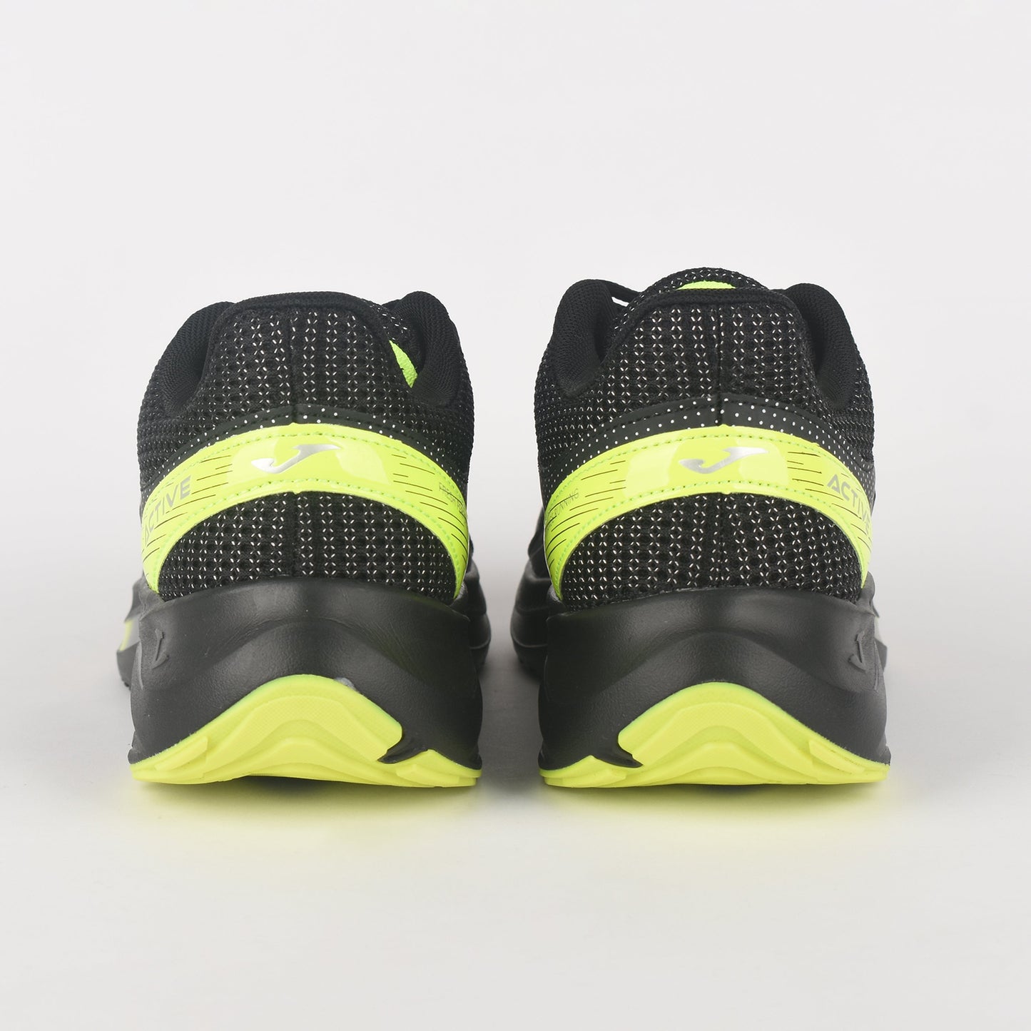 JOMA Mens Running Shoes - Active Negro 2431 Black/Yellow | Joma Men Shoes | Running Shoes