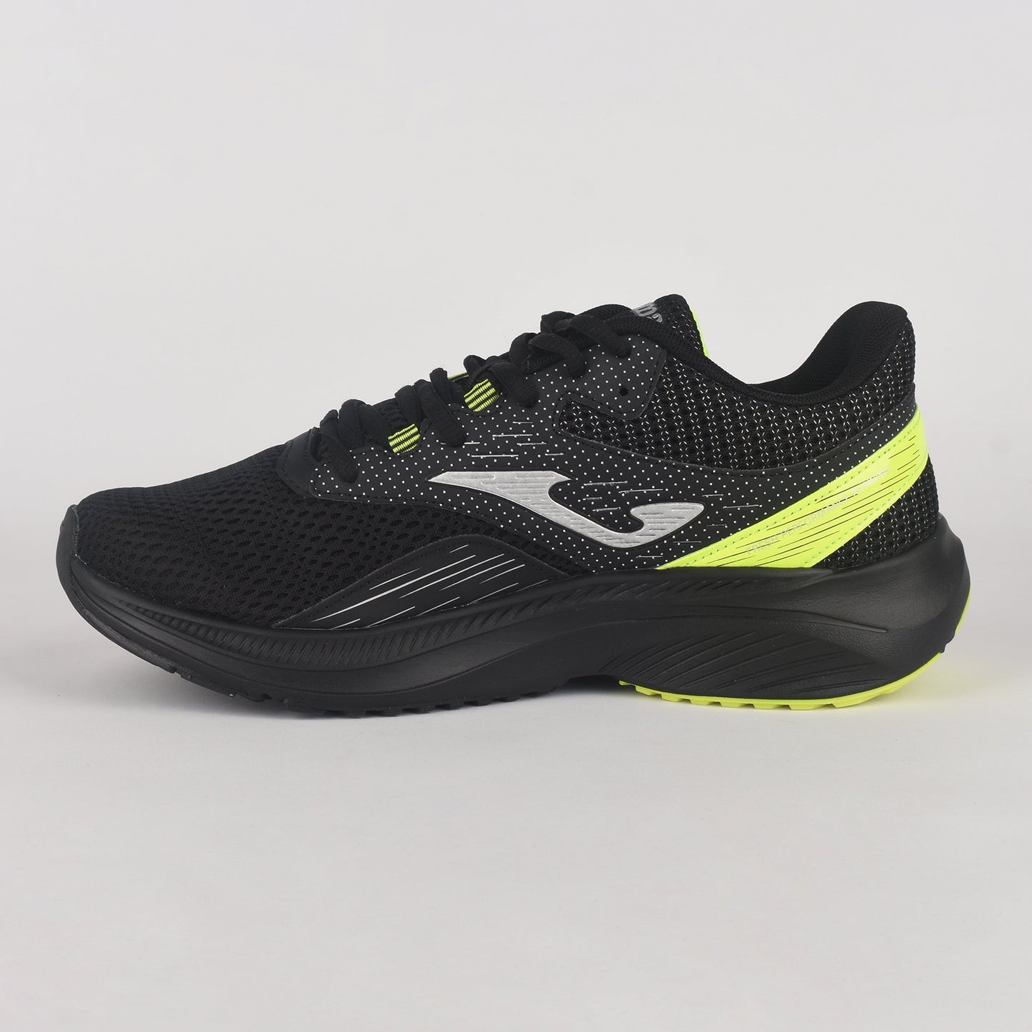 JOMA Mens Running Shoes - Active Negro 2431 Black/Yellow | Joma Men Shoes | Running Shoes
