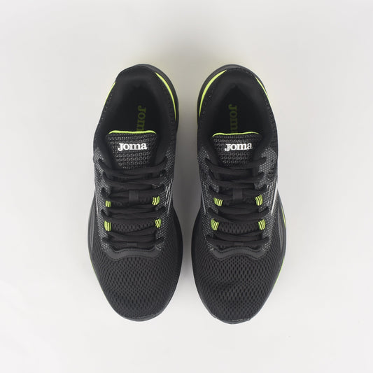 JOMA Mens Running Shoes - Active Negro 2431 Black/Yellow | Joma Men Shoes | Running Shoes