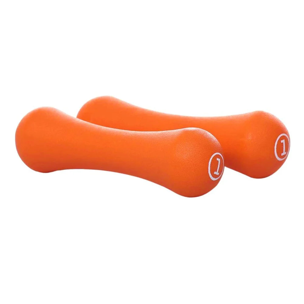 Liveup Dumbbell Bone Shape Neoprene 1kg*2 LS2002 | Liveup Dumbbell | Dumbbell