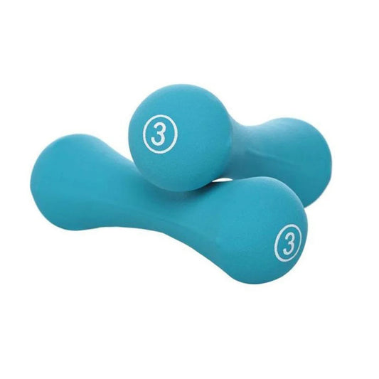 Liveup Dumbbells Bone Shape Neoprene 3kg*2 LS2002 | Liveup Dumbbell | Dumbbell